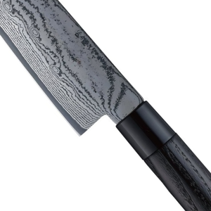 Couteaux de chef, lame de 270 mm, motif Damas, avec manche en bois foncé, pour la découpe professionnelle en cuisine et les tâches quotidiennes de préparation alimentaire. - Product Image 6
