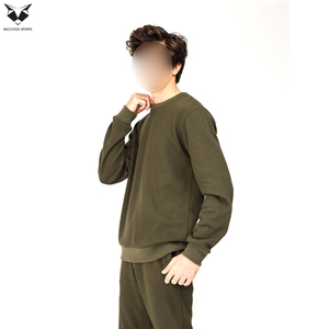 Wholesale Custom Price Men Outer Wear Set, Highest Quality Customized Made In Soft Fabric Plain Men Sweatsuit Set - Product Image 5