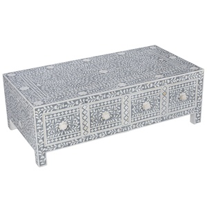 Mesa Consola con Incrustaciones de Hueso para Dormitorio - Product Image 3