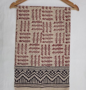 Hand Block Print Cotton <b>Sarong</b> Boho beach Cover Up 100% Soft Cotton Printed <b>Sarong</b> for Beach Resort Wear Wholesale Manufacturer - Product Image 5