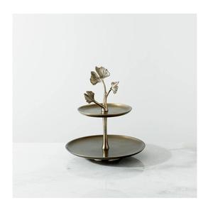 Support à gâteau à 3 étages en aluminium, présentoir pour cupcakes, desserts, fruits - fête, buffet - Product Image 2