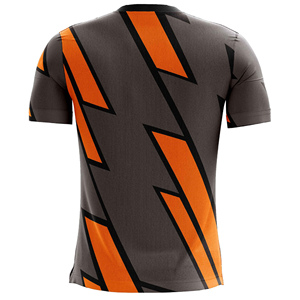 High Quality <b>Polyester</b> Soccer Wear Customized New Football <b>T</b>-<b>shirt</b> Jersey Heat-Transfer Printed Automated Cutting Low MOQ - Product Image 6