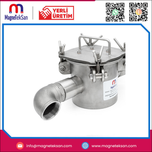 Filtro Magnético Superior DN50 de Neodimio de Alta Intensidad, Separador de Líquidos para Tuberías, Acero Inoxidable 316, Resistente a 150°C - Product Image 6