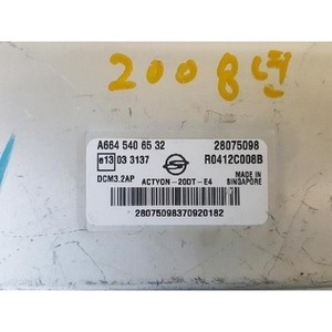 ECUs y Módulos de Computación Usados Actyon A6645406532 - Product Image 2
