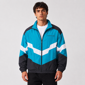 Wholesale Mens Windbreaker <b>Jacket</b> Windproof Waterresistant Waterproof Lightweight <b>Packable</b> Reflective Hooded Personalized Custom - Product Image 3