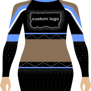 Shorts de cheerleading sexy de haute qualité avec chaussettes en Spandex/Polyester – Ensemble uniforme de pom-pom girl à prix de gros - Product Image 1