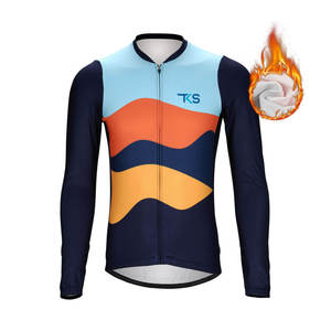 Maillot de cyclisme performant avec tissu extensible, empiècements respirants et graphismes personnalisés pour les cyclistes actifs - Product Image 2