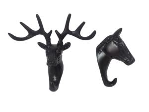 Cast Aluminum Deer Head Wall Hook Decorative Animal Head <b>Hanger</b> <b>for</b> Bathroom <b>Door</b> And Entryway Mounting At Cheap Price - Product Image 4