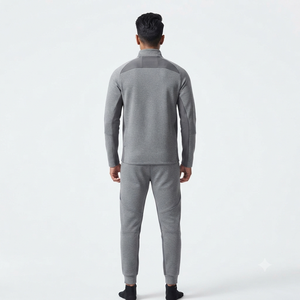 Premium <b>Winter</b> Sports Tracksuit Set Full Zip <b>Jacket</b> and Matching Track Pants Warm Fitness <b>Running</b> Jogging Apparel Custom Size - Product Image 2