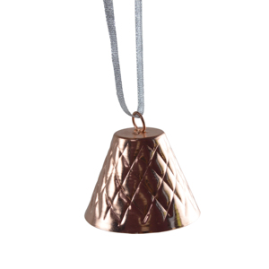 Campana Navideña Colgante de Cobre Brillante, Ideal para Decoración de Fiestas de Navidad y Año Nuevo, Diseño de Campana Colgante de Metal Sólido - Product Image 6