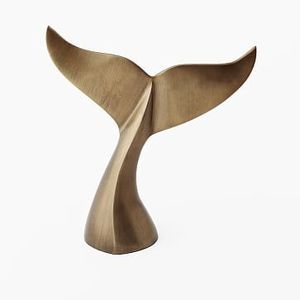 Escultura Abstracta Premium de Aluminio y Madera, Decoración de Mesa Minimalista, Estilo Moderno para Hogar y Oficina, Regalo, Precio al por Mayor - Product Image 1