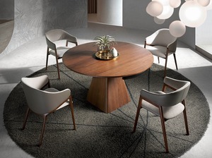 Elegant <b>Upholstered</b> Dining <b>Chair</b> with Solid Wood Frame and Ergonomic Curved Back – Premium Restaurant & Hotel Furniture Supplier - Product Image 5