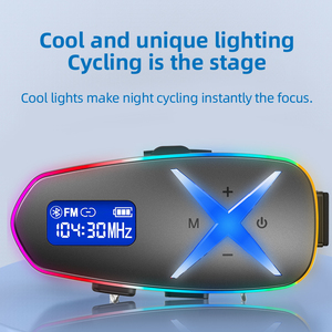 Wireless Bluetooth 6.0 HiFi Stereo FM Radio Waterproof Long Battery Motorcycle Helmet Bluetooth <strong>Headset</strong> - Product Image 5