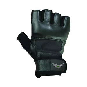 Gants de fitness professionnels avec paume en silicone antidérapante, gants d'entraînement pour la musculation, logo personnalisé, gants de gym respirants à demi-doigts - Product Image 2