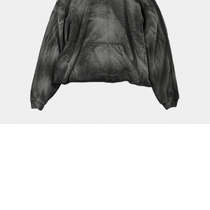 Sudadera con Capucha Extra Grande, Gruesa y Pesada, con Logotipo Personalizado, para Hombre, 450GSM, Tejido de Rizo, Hombros Caídos, Unisex, Sudadera Universitaria - Product Image 4