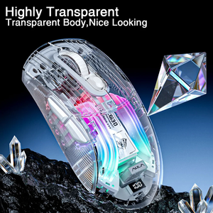 Ratón Inalámbrico Tri-Modo Tarantula SC630 Pro Transparente y Silencioso con Programación de Macros y Tecnología Recargable - Product Image 5