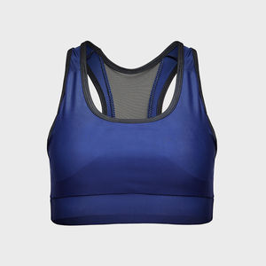 Sujetador deportivo de yoga sin costuras con cuello redondo para mujer, top de yoga para gimnasio, para mujeres adultas. - Product Image 1
