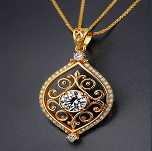 เหรียญรูปดอกกุหลาบสีทองหรูหราพร้อมขอบลายฉลุประณีต ความงามของดอกไม้ที่งดงามเหนือกาลเวลา พร้อมจำหน่ายในราคาขายส่ง - Product Image 4