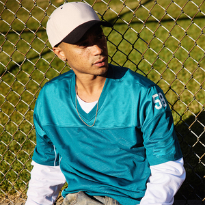 T-shirts de football à col en V, séchage rapide, coupe ample, en mesh, pour hommes, best-sellers - Product Image 6