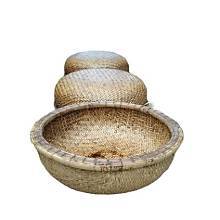 Bote de Bambú Tejido Tipo Coracle, Bote de Pesca Redondo Natural para Decoración de Hoteles, Estilos Costeros, Casas de Playa y Exhibiciones - Product Image 4