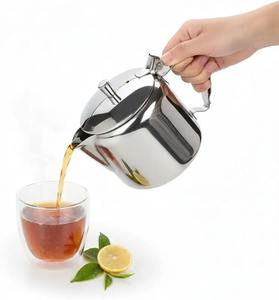 Pot de stockage d'huile à double paroi en acier inoxydable, écologique et durable, avec couvercle et bec verseur, conteneur à graisse, passoire à huile de friture pour la cuisine - Product Image 6