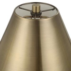 Designer Gold Brass Table Lamp with Marble Base, Stylish Home and Hotel Accent <b>Lighting</b> - Product Image 3