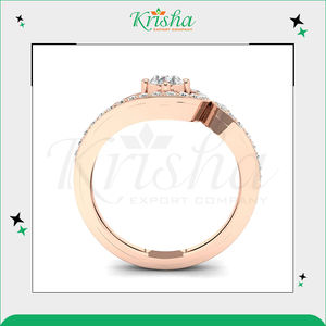 ขายส่งแหวนเพชรคุณภาพเยี่ยม สีขาว DEF แท้ 100% และเพชรเพาะเลี้ยงในห้องปฏิบัติการ สำหรับวันครบรอบ ความใสระดับ VS-VVS - Product Image 5