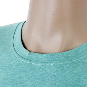 Chemises décontractées pour hommes à col rond et manches courtes, personnalisables avec logo OEM imprimé sur le devant, 100 % coton, respirantes, séchage rapide, grandes tailles - Product Image 2
