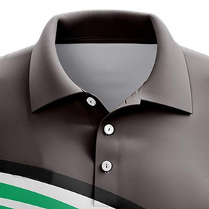 Camisa de Manga Corta para Hombre, Ideal para Sublimación, Cuello Transpirable, Casual, de Alta Calidad, Poliéster Liso, Personalizable con Etiqueta Privada - Product Image 4