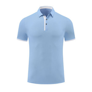 Polo Personalizado 100% Original de Alta Calidad para Hombre, Diseño Sólido, Algodón de Alta Calidad, Logotipo Impreso Personalizable - Product Image 6