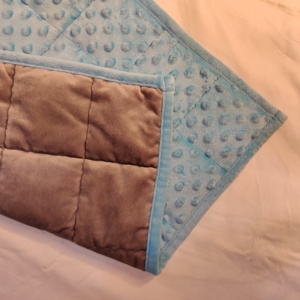 Produttore di coperte ponderate piccole dimensioni Mini Minky in fibra naturale per bambini ginocchiere per alleviare lo Stress peso della coperta - Product Image 6