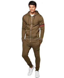 New Create your own design pullover hoodie skinny jogger sets custom men tracksuit