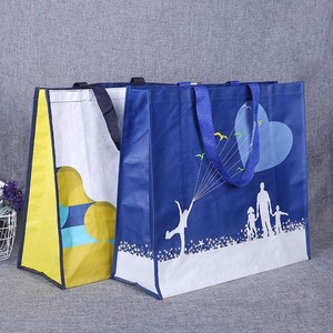 Bolsa de compras de polipropileno sin tejer con asa hasta el hombro, sin impresión por huecograbado, con logotipo personalizado, del fabricante de Vietnam, en caja. - Product Image 2