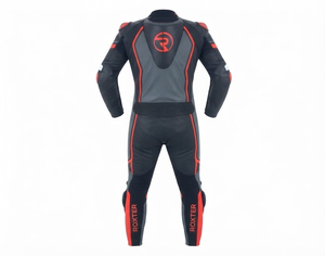Traje de Motociclismo Profesional para Hombre, 1 Pieza, Cuero Genuino de Vaca/Canguro, Estilo MotoCP, Nivel de Protección 2 - Product Image 2
