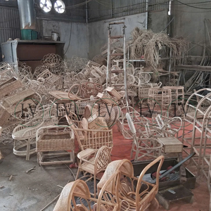 Fauteuil d'appoint en rotin écologique vietnamien, très vendu, avec coussin, pour enfants, prix de gros - Product Image 4