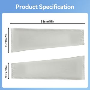 Bande en silicone antidérapante pour un maintien sûr, empêchant le manchon de glisser. Pour femmes, cyclisme, très tendance, haute élasticité, uni, antidérapant. - Product Image 2