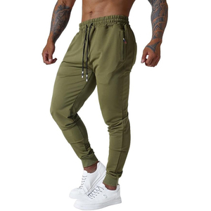 Pantalones Largos Deportivos Elásticos Ajustados de Alta Calidad para Hombre, Pantalones Casuales, Precio de Fábrica, Venta al Por Mayor - Product Image 1