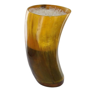 Unique Design Buffalo Horn Glass for handmade New Drinking Horn Beer Viking and Buffalo Horn Glass - Product Image 1