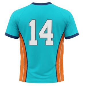 Unisex Teal Orange Sublimation Netball Jersey <b>Polyester</b> Athletic Sports <b>Shirt</b> Side Panel Piping Team Training Match Wear - Product Image 2