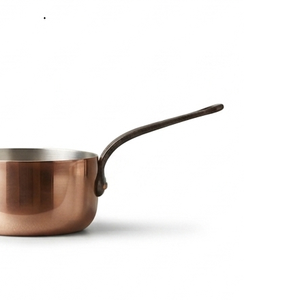 Copper Plated Sauce <b>Pan</b> with <b>Pot</b> Cover Interior <b>Induction</b> Cooker Compatible Portable Durable Sauce <b>Pans</b> - Product Image 5