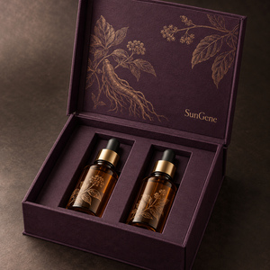 Emballage de boîte rigide personnalisée pour flacons de sérum pour le visage - Product Image 1