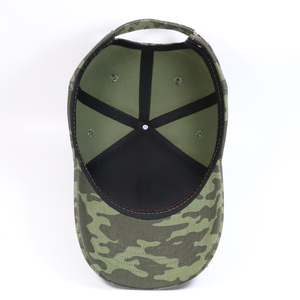 Gorra de Béisbol de Camuflaje, 6 Paneles, Ajustable, Unisex, de Lona de Algodón, con Bordado del Logotipo de NY en el Panel Frontal, Informal, para las Cuatro Estaciones, para Actividades al Aire Libre - Product Image 4
