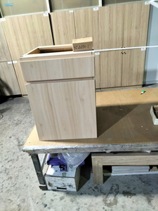 ตู้ครัวไม้เบิร์ชแบบโมเดิร์นพร้อมลิ้นชักและตู้เก็บของแบบแผงประตู MDF - Product Image 6