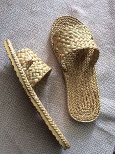 Natural Coconut Coir Sandals Lightweight Travel <b>Slippers</b> Vietnam Manufacturer - Product Image 6