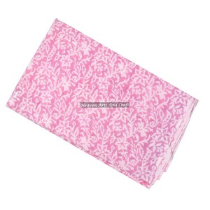 Tela con estampado de bloques de algodón, diseño Floral, algodón indio para confección, uso doméstico, bolsas de técnica de punto, ropa de cama, técnicas no tejidas - Product Image 1