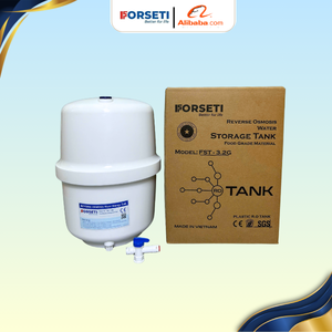 Système de filtration d'eau par osmose inverse Forseti FST-3.2G avec réservoir sous pression en plastique pour usage domestique, installation facile 1 - Product Image 1