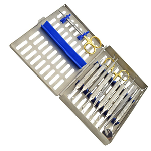 Kit de Instrumentos Dentales Manuales de Alta Calidad para Tejidos Blandos, 13 Piezas, Caja Grande, con Empuñadura Ergonómica, Suministros Médicos al por Mayor - Product Image 3