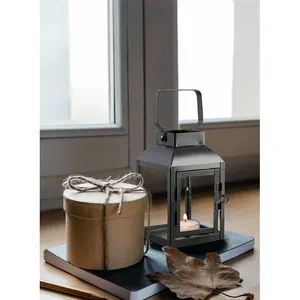 Artistic Luxury Christmas <b>Candle</b> Holder Stainless Steel <b>Lantern</b> Handmade Eco-Friendly Living Room Decoration Interior Styling - Product Image 1