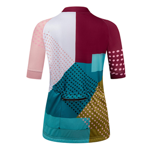 Custom Logo Women <b>Cycling</b> Jersey Short Sleeve Quick Dry Breathable Mountain Bicycle Shirt Outdoor Sports Racing Wear Top - Product Image 2