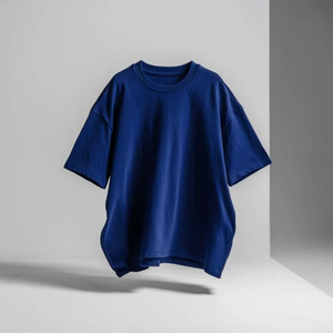Camiseta de Hombre de Algodón Estampado en Relieve de 280 g/m², Cuello Redondo, Estilo Casual - Product Image 1